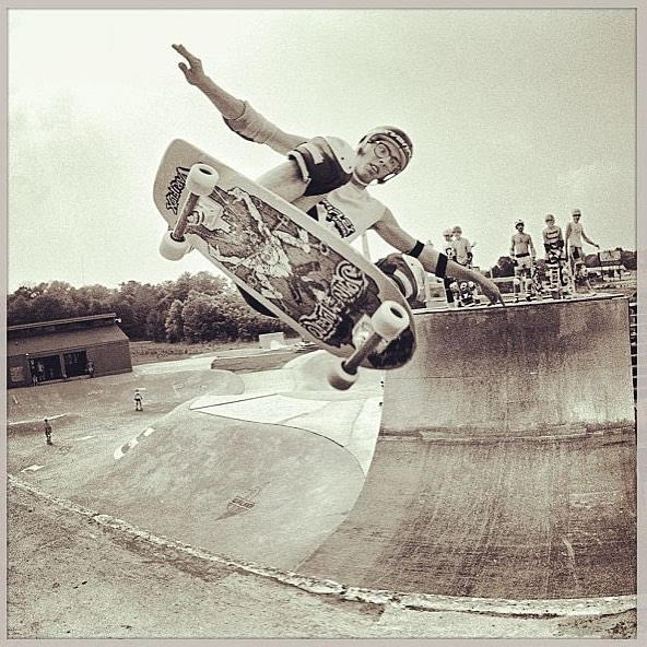 John Lucero 1984 (owner of Black Label Skates)